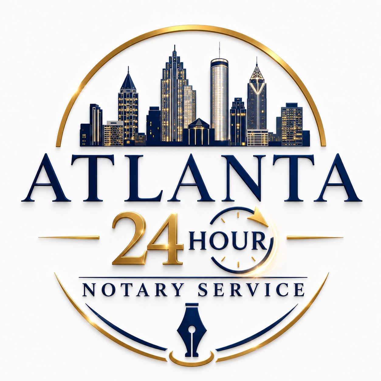 Atlanta 24 Hour Notary Service logo